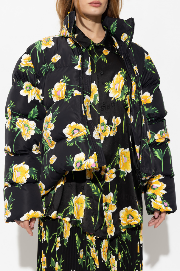 【送料&関税込】Balenciaga Floral Pattern Hooded Coat Balenciaga Floral Pattern Hooded Coat | italist
